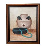 Jimmy Yellow Hair Navajo Oil Panting