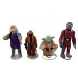 (4) Original 1970ï¿½s - 80ï¿½s Star wars Figures