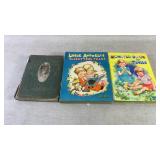 3 Vintage Antique Childrens Books