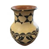 Kewa Pueblo Santo Domingo polychrome pottery jar