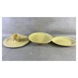 FIESTA Creamer, Serving Bowl, Serving Platters