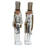 2 NORTH POLE TRADING CO Nutcrackers