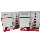 2 Tinsel Trees