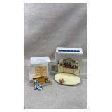 vintage Goebel Hummelscape "Quilting Bee",