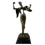 Salvador Dali Bronze Sculpture Surrealist Angel
