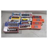 collection of K-Line and Lionel model trains and