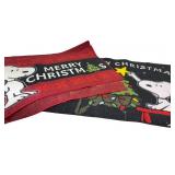 3 Peanuts SNOOPY Christmas Floor Mats