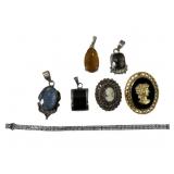 Assorted 925 Silver & Costume Jewelry
