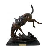 Frederic Remington "Wicked Pony" Bronze Sculpture