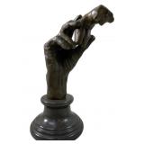 "The Hand of God" by Auguste Rodin Bronze