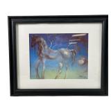 Salvador Daliï¿½ " The Happy Unicorn" Print