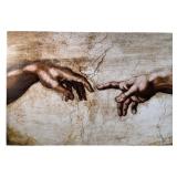 The Creation of Adam By Leonardo da Vinci Print
