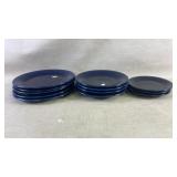 Cobalt Blue FIESTA Dinner and Salad Plates