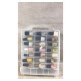 Nail Polish Carrier w 34 Bottles