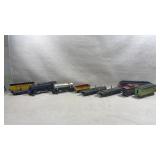 collection of vintage model trains