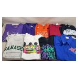 9 graphic shirts sizes large-XXL