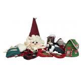 Under the Bed tote with Christmas Decor