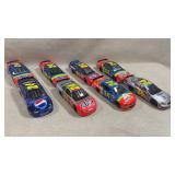 Collection of 8 die cast NASCAR model