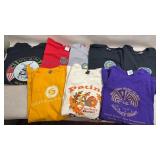 8 graphic shirts sizes xlarge-2XL