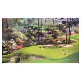 Mark King Masters Golf Print Framed