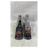 2 Wood Plane FOOTPRINT and BUCK BROS