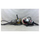 Black and decker 7" heavy duty angle saw plugged