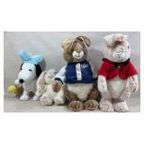 Snoopy & Plush Rabbits