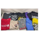 20 graphic shirts sizes medium-XL