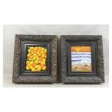 2 Pieces of wall art