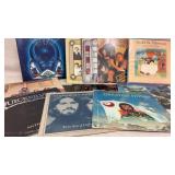 12 Vinyl Records JOURNEY, CAT STEVENS, MEN AT
