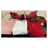 13 shirts, XL &L, 2 pairs of Theatrical Gloves,