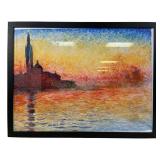 San Giorgio Maggiore at Dusk by Claude Monet Print