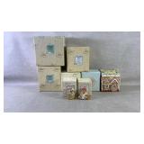 8 Cherished Teddies in Original Boxes