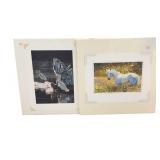 Poster Holder and 2 Prints