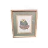Framed Signed CACTUS BLOSSOMS Windsor Arts