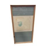 Signed INDIAN RUINS I Framed Artwork