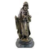 Signed VALLI Bronze Sculpture "Magi"