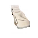 2 Plastic Poolside Lounge Chairs