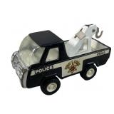 vintage Buddy L Police Patrol Tow Truck