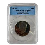 1987-S Kennedy Half Dollar PR70 Deep Cameo