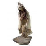 ZANNIE LORETTO Native American Pottery Statue