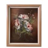 STOELLE 1987 bouquet of flowers Acrylic Painting