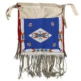 Old Native American Beaded Breast Plate