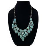 Chunky Turquoise Ladies Necklace