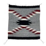 Vintage Miniature Navajo Storm Pattern Weaving