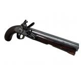 Circa 1750 Early American .78 Cal FlintLock Pistol