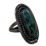 Navajo Sterling Silver & Turquoise Ring
