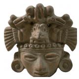 Mayan artisanal clay mask