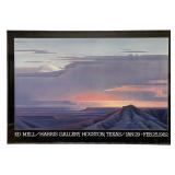 Ed Mell Harris Gallery Art Poster Expo 1982