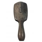 Vintage Monogramed Sterling Silver Hair Brush